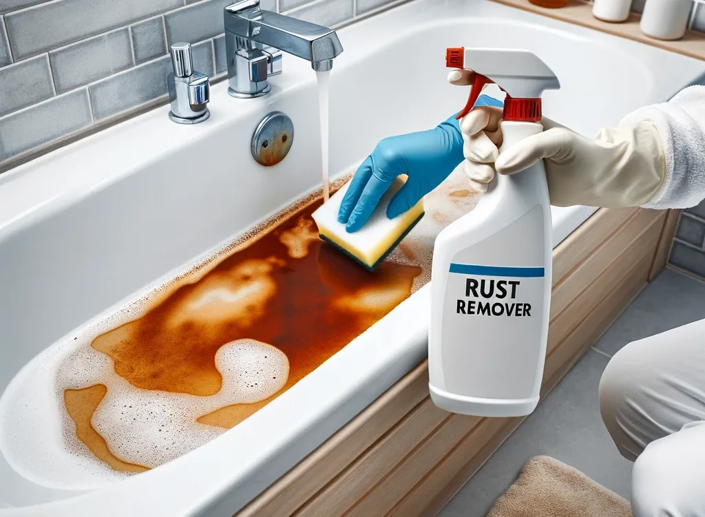 Commercial Rust Removers to clean bathtub