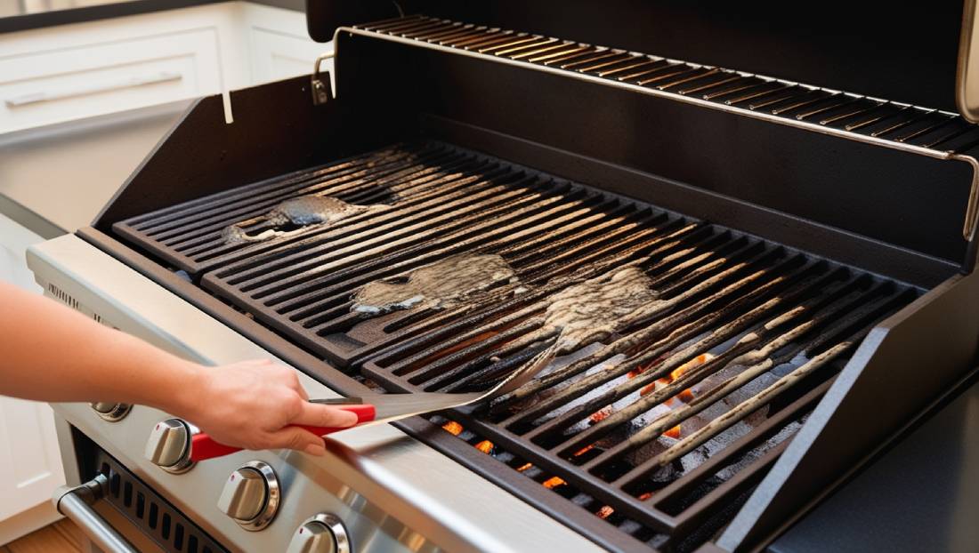 Failure To Clean The Grill Grates Immediately