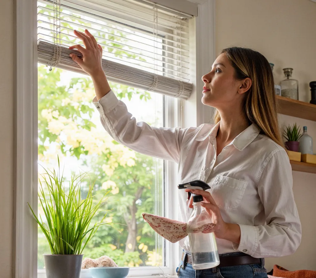 Clean Window Blinds