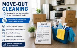 Move Out Cleaning Checklist for Chicago Apartments